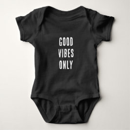 Nur gute Vibes Baby Strampler