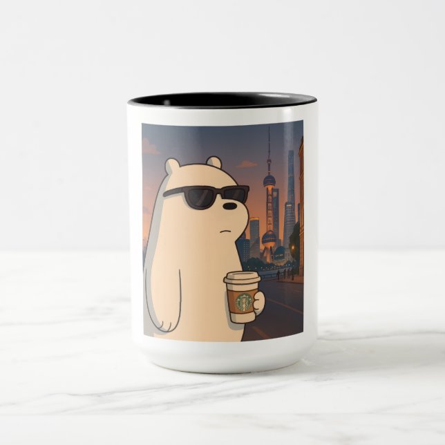 Nur gute Vibes Coffee Mug Tasse (Zentrum)