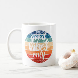 Nur gute Vibes Kaffeetasse
