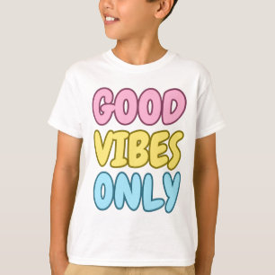 Nur gute Vibes Kinder T-Shirt