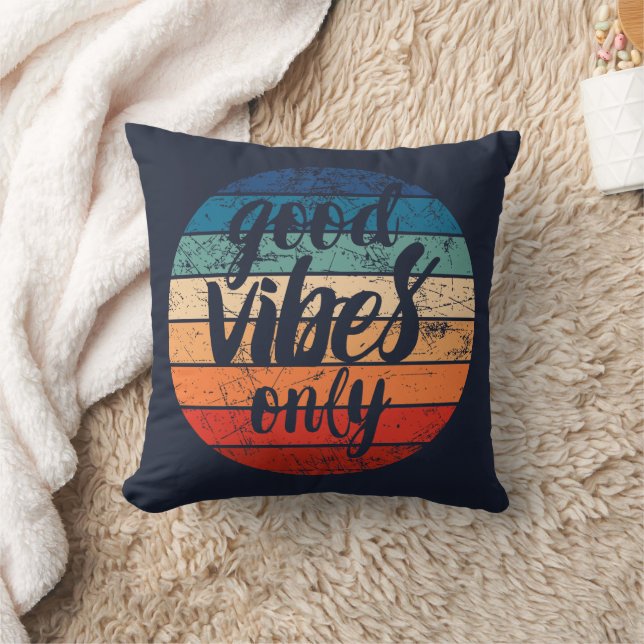 Nur gute Vibes Kissen (Decke)