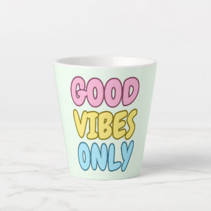 Nur Gute Vibes Latte Tasse