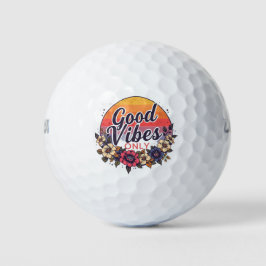 Nur gute Vibes | Positive Energie Custom Golf Ball