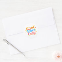 Nur gute Vibes Positives Sticker
