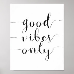 Nur gute Vibes Poster