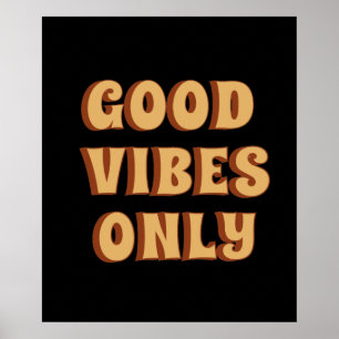 Nur gute Vibes Poster