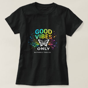 Nur gute Vibes Schmetterling-Shirt 0047710 T-Shirt