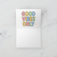Nur gute Vibes Süßes Pastell-Design