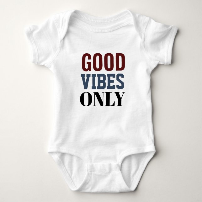 Nur gute Vibes T - Shirt (Vorderseite)