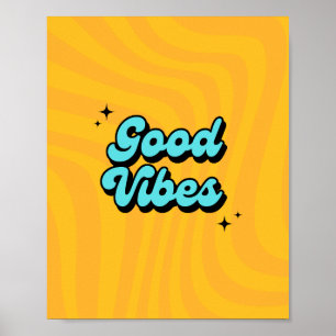 Nur gute Vibes: Teile Glück mit unserem Poster