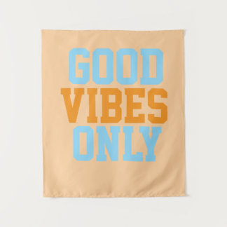 Nur gute Vibes Wandteppich