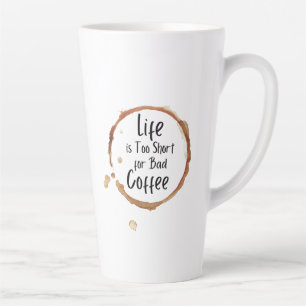 Nur Guter Kaffee Latte Tasse