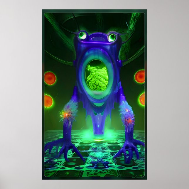 Nur halb ängstlich poster (Vorne)