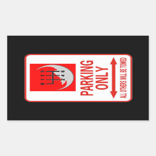 NUR HANDBUCH RECHTECKIGER AUFKLEBER