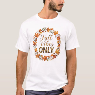 Nur Herbstgefühle Thanksgiving-Shirt - Süßer Herbs T-Shirt