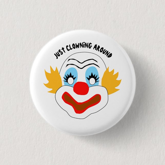 Nur herumclown button (Vorderseite)