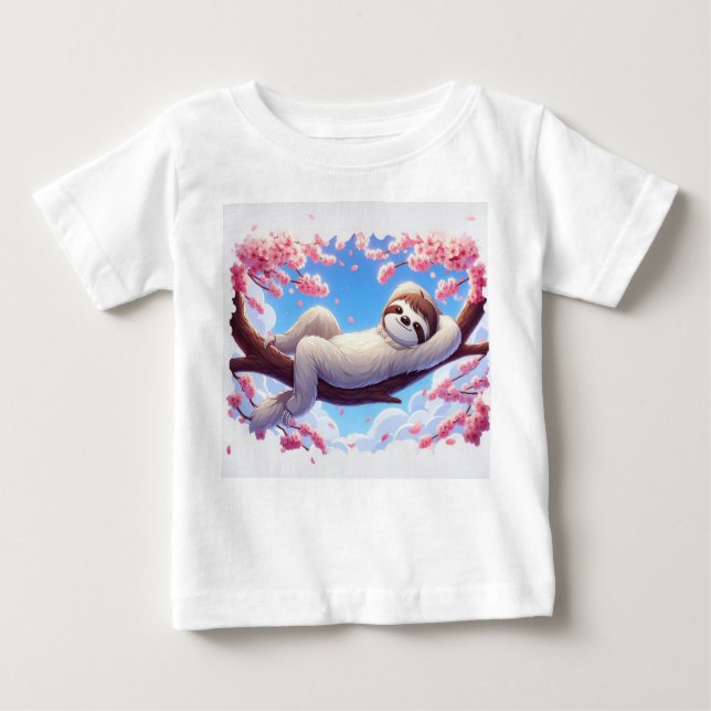Nur herumhängen baby t-shirt (Vorderseite)