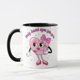 Nur Herz-Augen für dich Valentinstag-Design • Cute Tasse