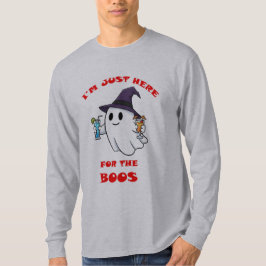 Nur hier für Boos - Halloween-Party Design T-Shirt