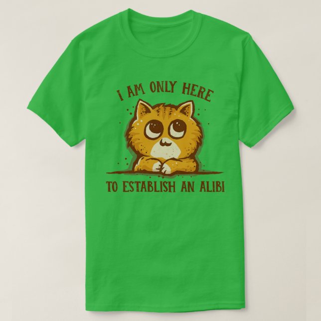 Nur hier für das Alibi T-Shirt (Design vorne)