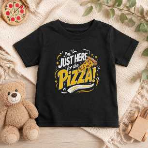 Nur Hier für das Pizza-Shirt Lustige Pizza-Liebe Baby T-shirt