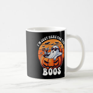 Nur Hier Für Die Buh-Geister Lustige Männer Frauen Kaffeetasse