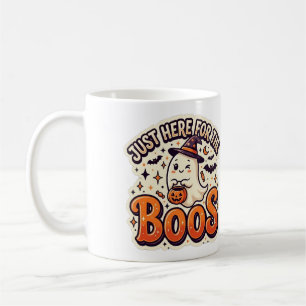 Nur hier für die Buhs Süßes Gespenst Halloween T-S Kaffeetasse
