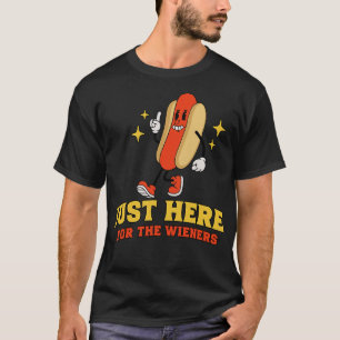 Nur hier für die Würstchen T-Shirt