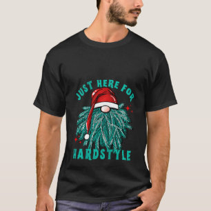 NUR HIER FÜR HARDSTYLE Santa Claus Christmas Tech T-Shirt