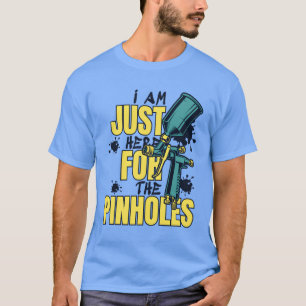 Nur hier für Nadelstich-Löcher Auto-Spray Kraftfah T-Shirt