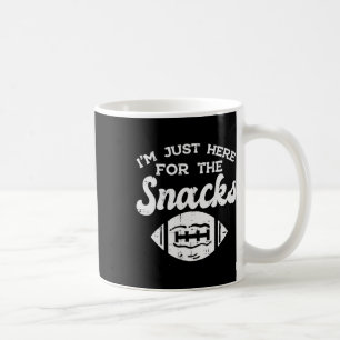 Nur Hier Für Snacks American Football Lustige Männ Kaffeetasse