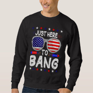 Nur hier zu Bang 4. Juli 4. Juli Feuerwerk Sweatshirt