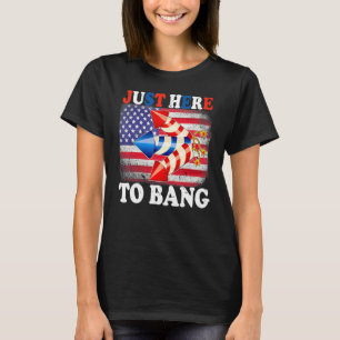 Nur hier zu Bang 4. Juli Feuerwerk Amerika Fl T-Shirt