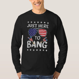 Nur hier zu Bang 4. Juli Feuerwerk Patriotic T-Shirt