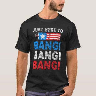 Nur hier zu Bang 4. Juli Feuerwerk Patriotic T-Shirt