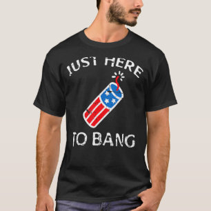 Nur hier zu Bang 4. Juli Feuerwerk Patriotic T-Shirt