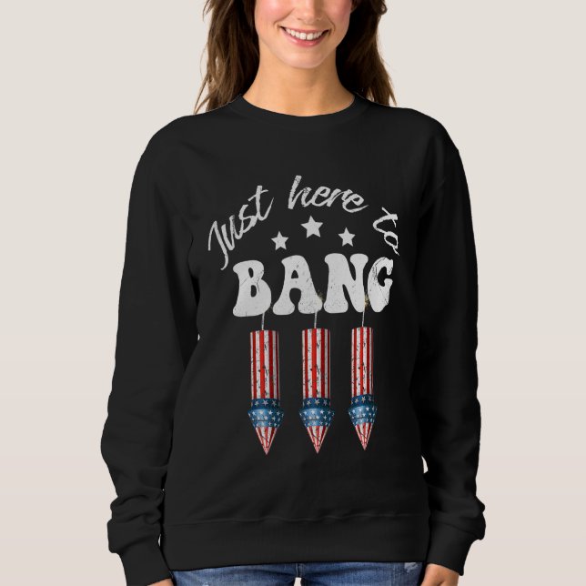 Nur hier zu Bang 4. Juli Firecracker Sweatshirt (Vorderseite)