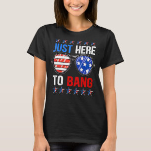 Nur hier zu Bang 4. Juli Grafik T-Shirt