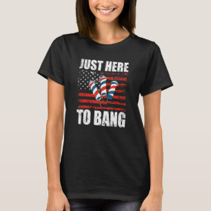 Nur hier zu Bang Fireworks Usa Flag Patriotic 4. T-Shirt