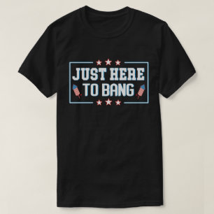 Nur hier zu Bang Funny Fireworks 4. Juli T-Shirt