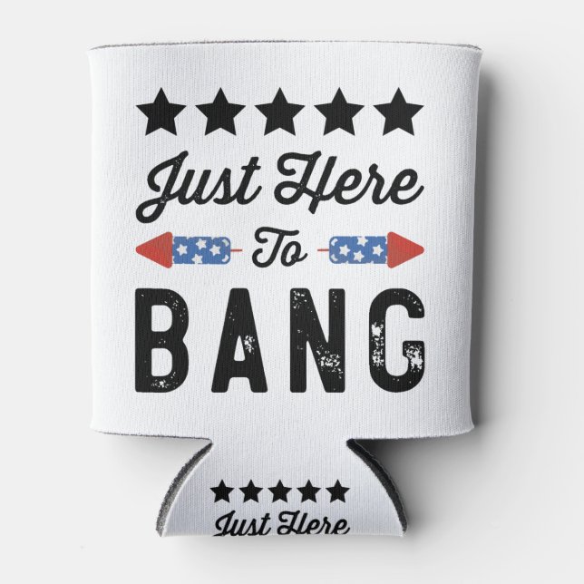 Nur hier zu Bang Patriotic 4. Juli Geschenk Dosenkühler (Vorderseite)