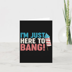 Nur hier zum Bang Shirt 4. Juli Feuerwerk Patri Karte