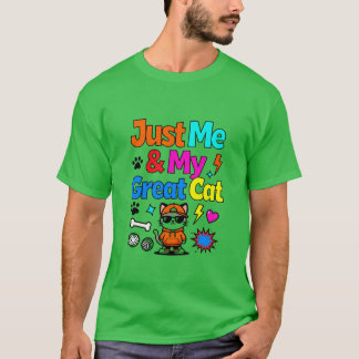 Nur ich und mein großartiges Katzendesign T-Shirt