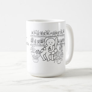 Nur ich und meine Pflanze Kaffeetasse