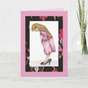 Nur ihre Größe, glücklich zum Geburtstag Karte