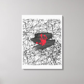 Nur im Vakuum des Universums Leinwanddruck