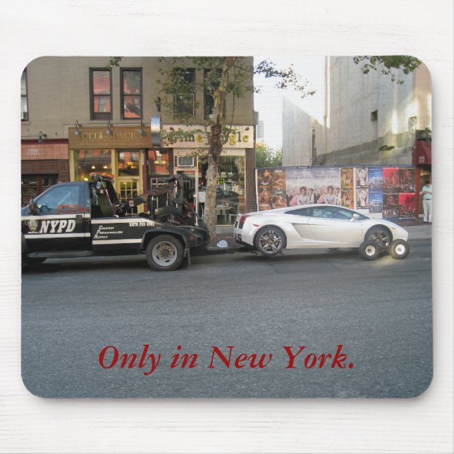 Nur in New York Mousepad (Vorne)