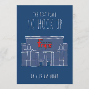 Nur in Silicon Valley Grußkarte: Freitagabend Karte