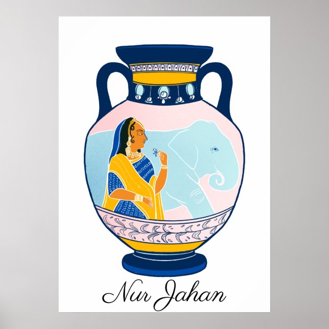 Nur Jahan Poster (Vorne)