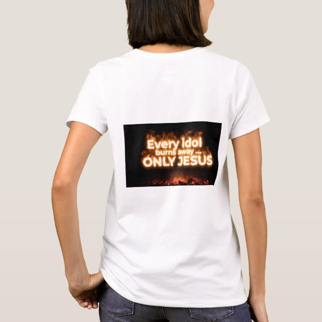 Nur Jesus T-Shirt (Rückseite)